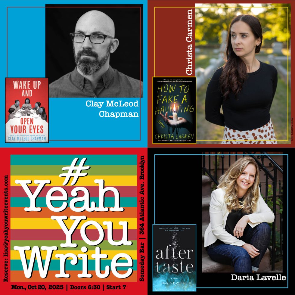 Monday, October 20, 2025 [an other-worldly literary event]